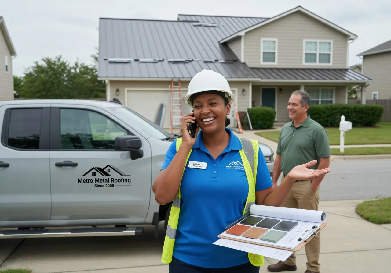 Storm Damage Metal Roof Repair in Rouseville, PA